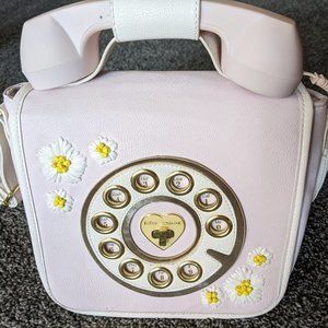Betsy Johnson "Call Me" Telephone Purse